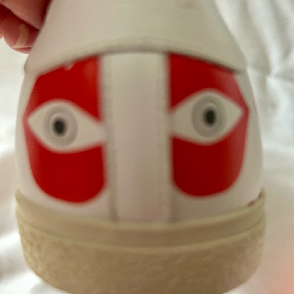 New with box & bag , 
Celine Red and White Eye Print Sneakers - Picture 5 of 10